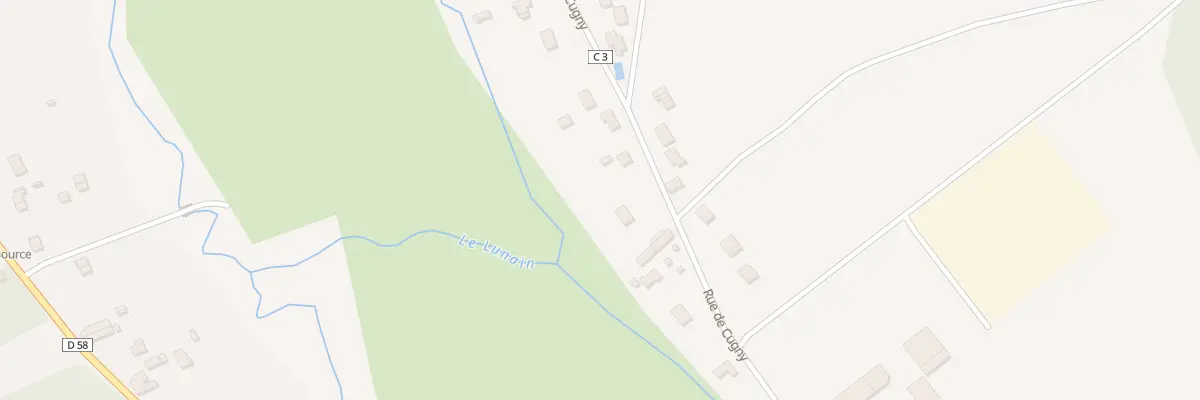 Plan du 15 Rue de Cugny à Nonville