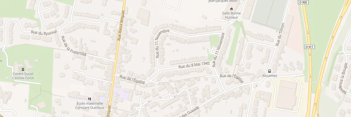 Plan du 3 Rue du Huit Mai 1945 à Saint-Nicolas