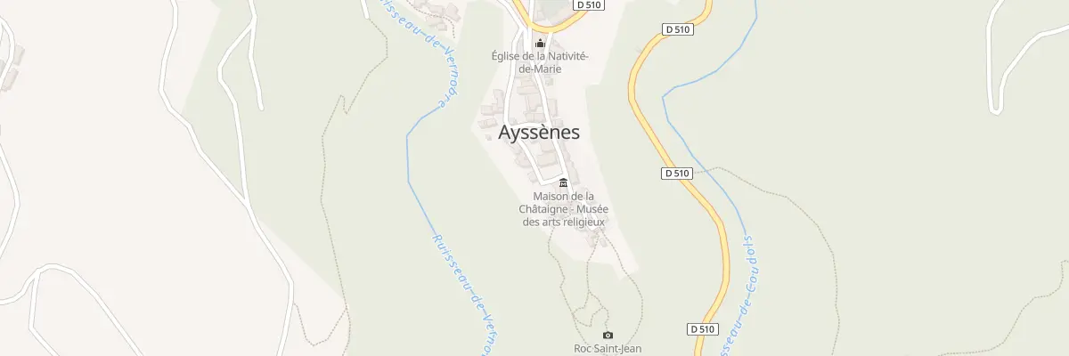 Plan du 5196 Ayssenes à Ayssènes