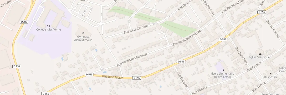 Plan du 185 Rue Ferdinand Meunier à Lacroix-Saint-Ouen