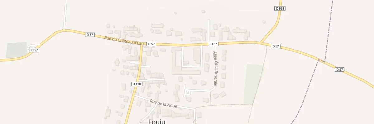 Plan du 193 Rue du Chateau d’Eau à Fouju