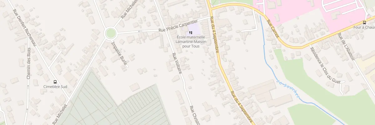 Plan du 44 Rue Voltaire à Liévin