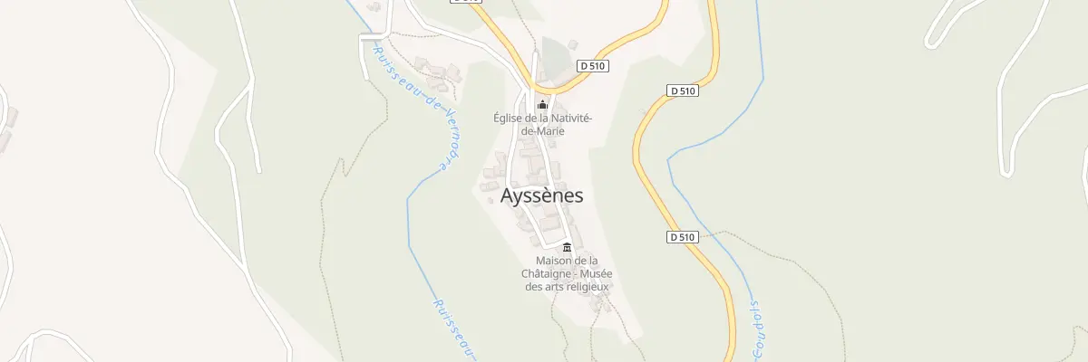 Plan du 5011 Ayssenes à Ayssènes