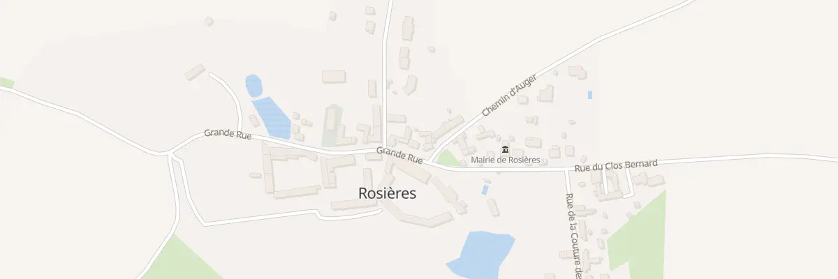 Plan du 1 Che d’Auger à Rosières