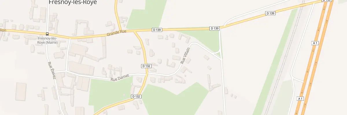 Plan du 3B Rue Villain à Fresnoy-lès-Roye