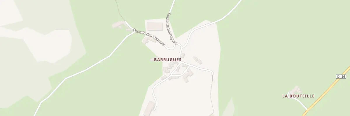 Plan du 5111 Barrugues au Cayrol