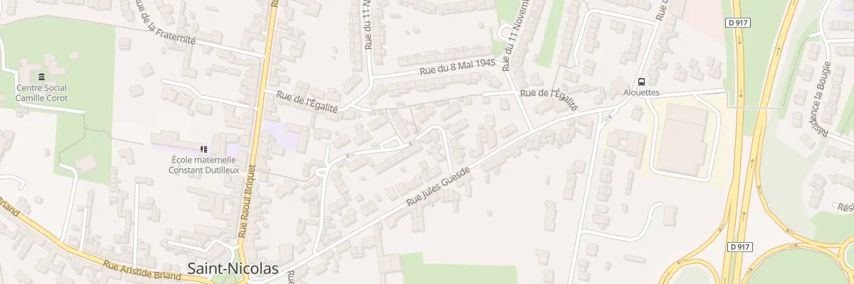 Plan du 28 Rue Bellon à Saint-Nicolas