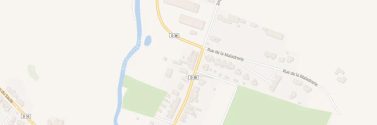 Plan du 30 Rue de la Gare à Steenwerck
