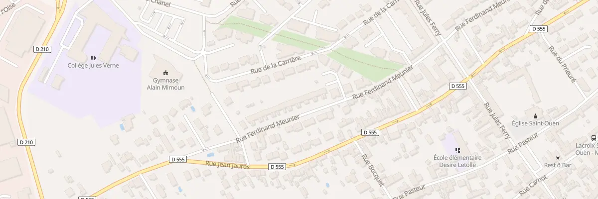Plan du 197 Rue Ferdinand Meunier à Lacroix-Saint-Ouen