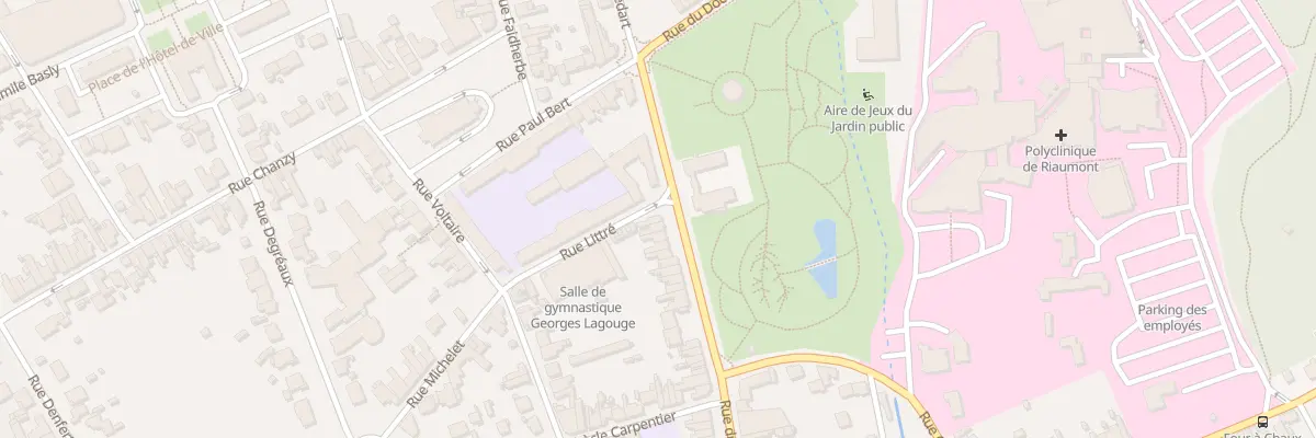 Plan du 11 Rue Littré à Liévin
