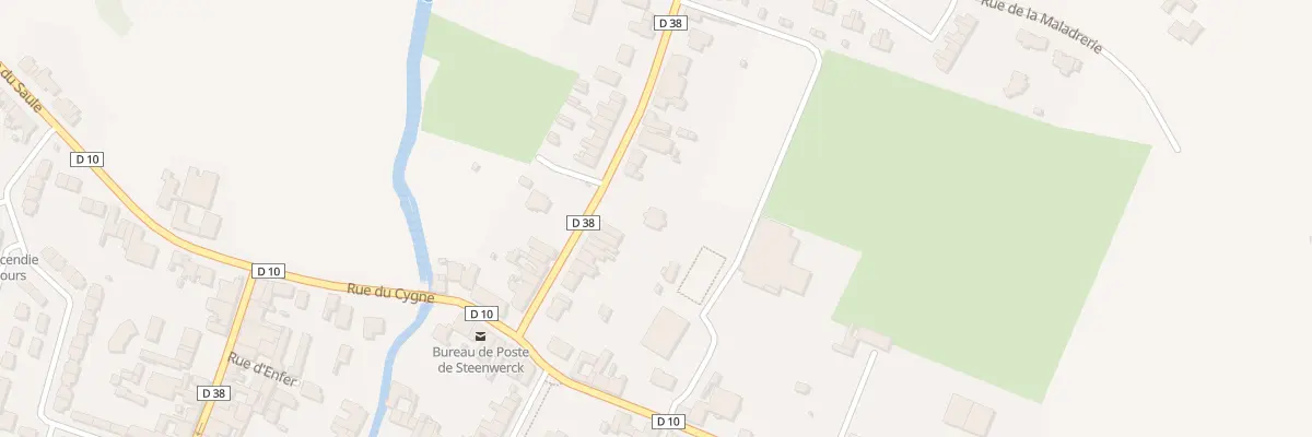 Plan du 13 Rue de la Gare à Steenwerck