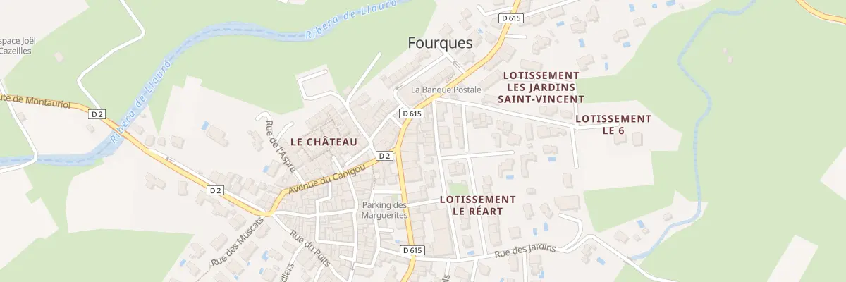 Plan du 4 Rue des Albères à Fourques