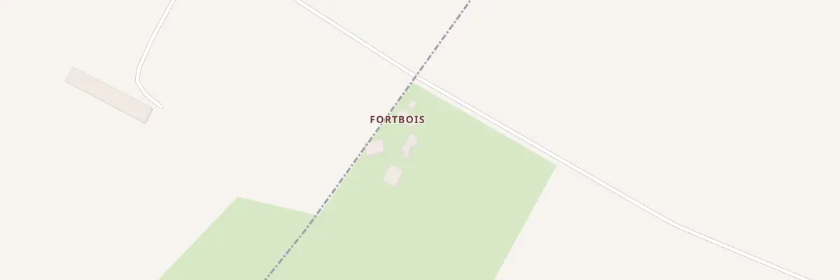Plan du 1 Fortbois à Groises