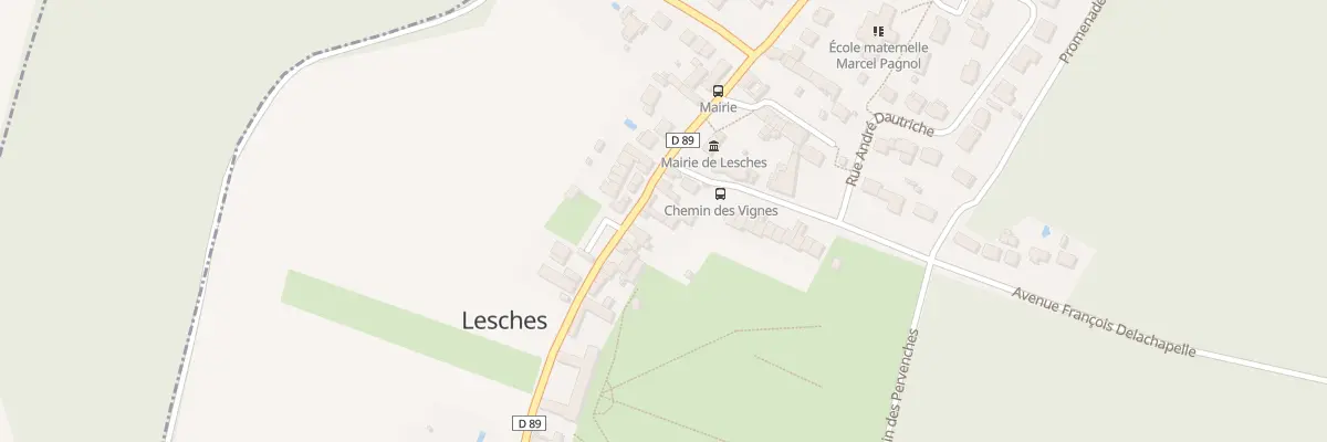 Plan du 23B Av Charles de Gaulle à Lesches