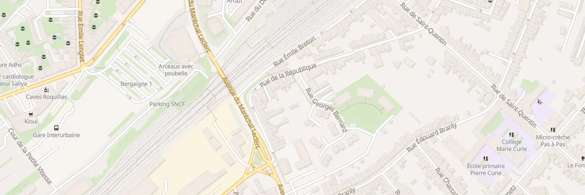 Plan du 69 Rue de la République à Arras