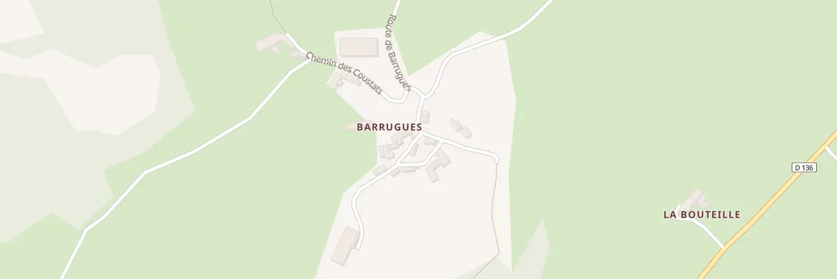 Plan du 5115 Barrugues au Cayrol