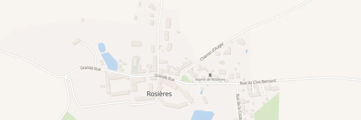 Plan du 25 Che d’Auger à Rosières