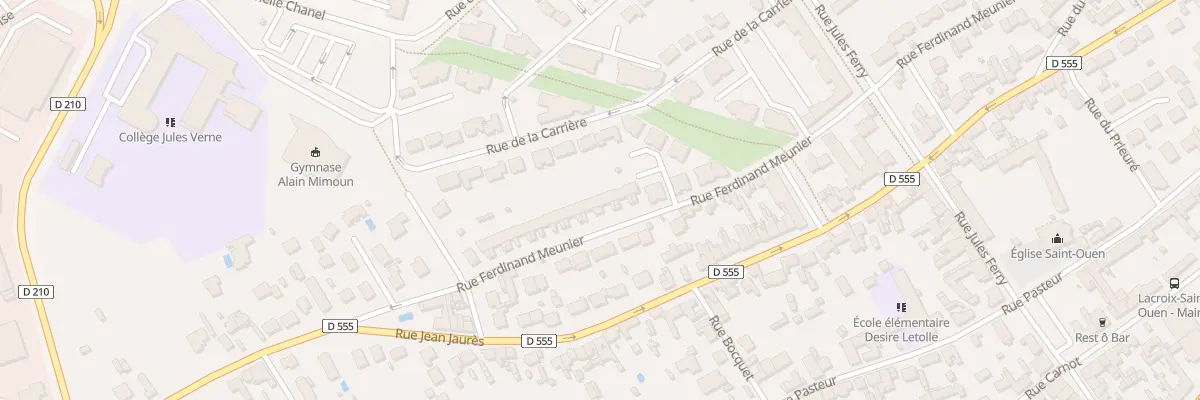 Plan du 211 Rue Ferdinand Meunier à Lacroix-Saint-Ouen
