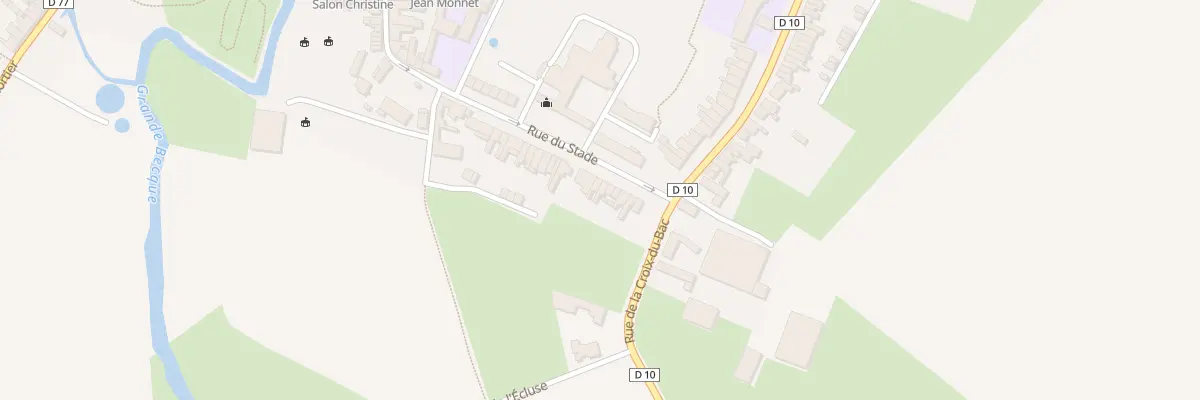 Plan du 43 Rue du Stade à Steenwerck