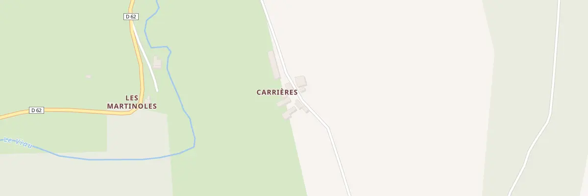 Plan du 2 Che de Carrières à Nages