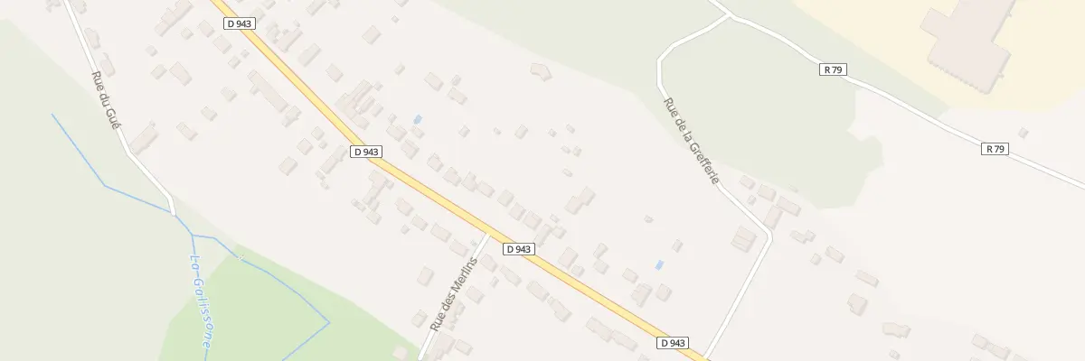 Plan du 807 Rue du Gros Moulin à Amilly