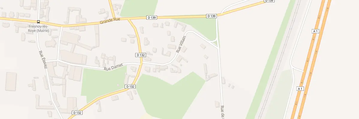 Plan du 10 Rue Villain à Fresnoy-lès-Roye
