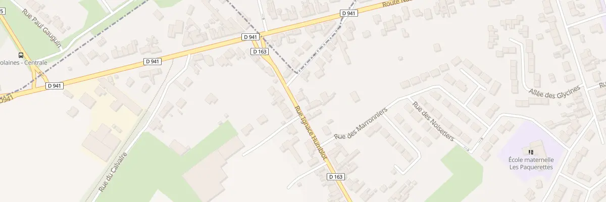Plan du 16 Rue Ignace Humblot à Auchy-les-Mines