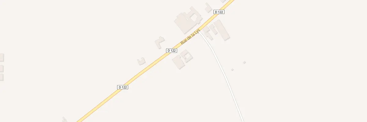 Plan du 36 Rue de la Lys à Steenwerck