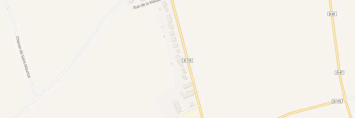 Plan du 44 Rue Vauchèvres à Blandy
