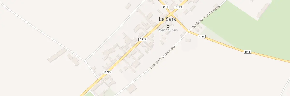 Plan du 46 Rue Nationale au Sars