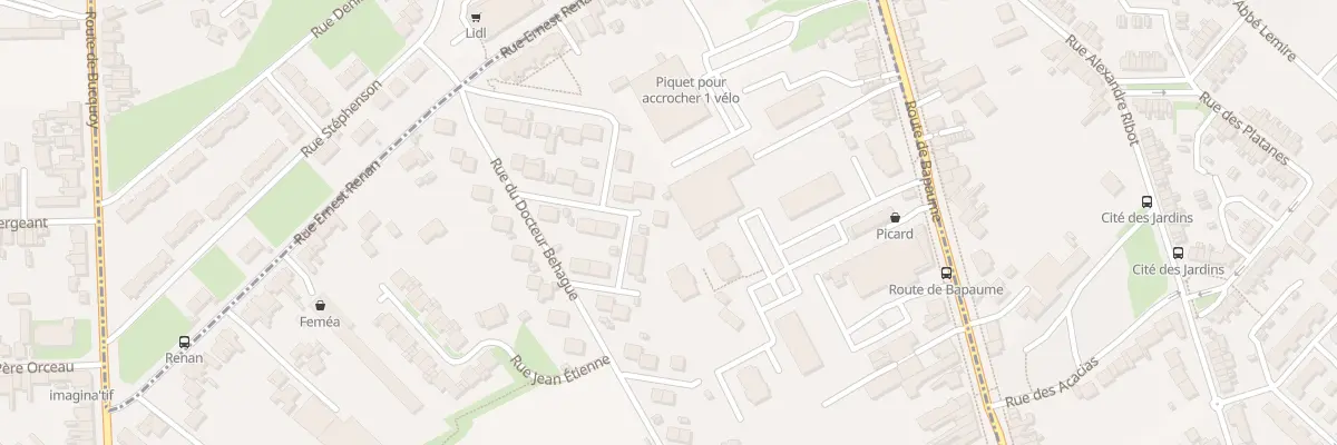 Plan du 7 Rue Camille Campion à Achicourt