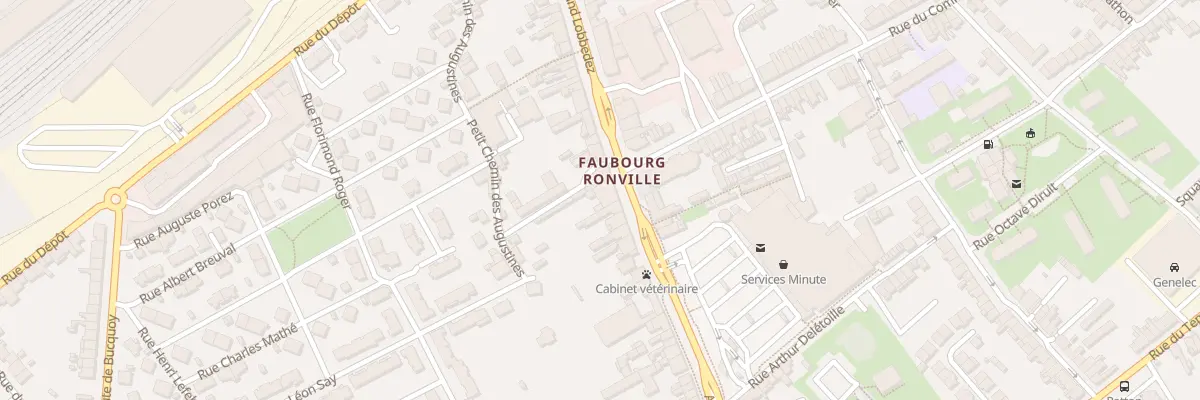 Plan du 64B Av Fernand Lobbedez à Arras
