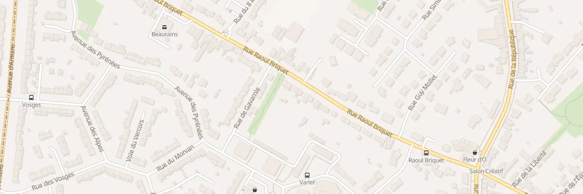 Plan du 45 Rue Raoul Briquet à Beaurains