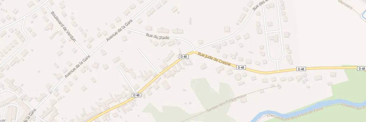 Plan du 92B Rue Jude de Crene à Ozouer-le-Voulgis