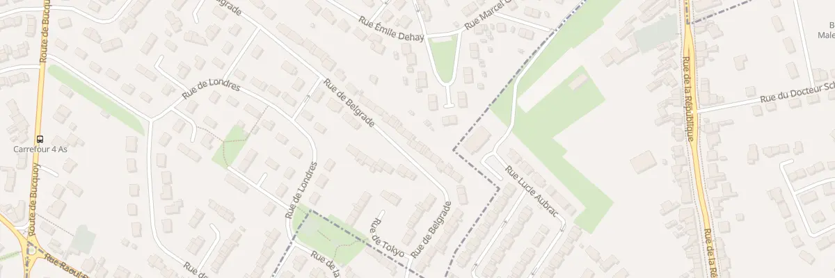 Plan du 61 Rue de Belgrade à Achicourt