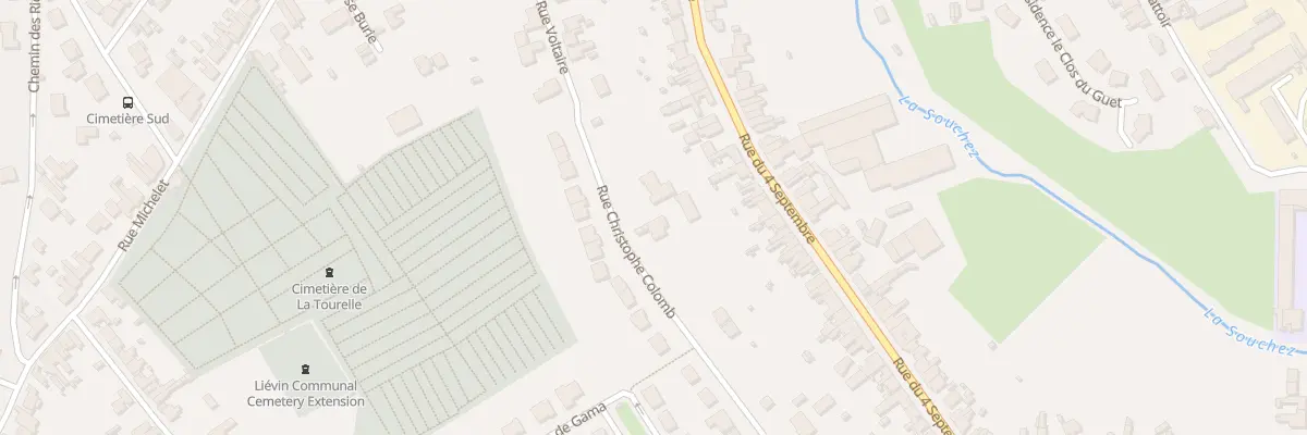 Plan du 102 Rue Christophe Colomb à Liévin