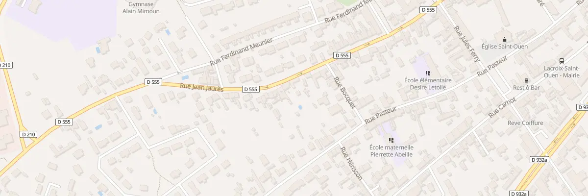 Plan du 62 Rue Jean Jaurès à Lacroix-Saint-Ouen
