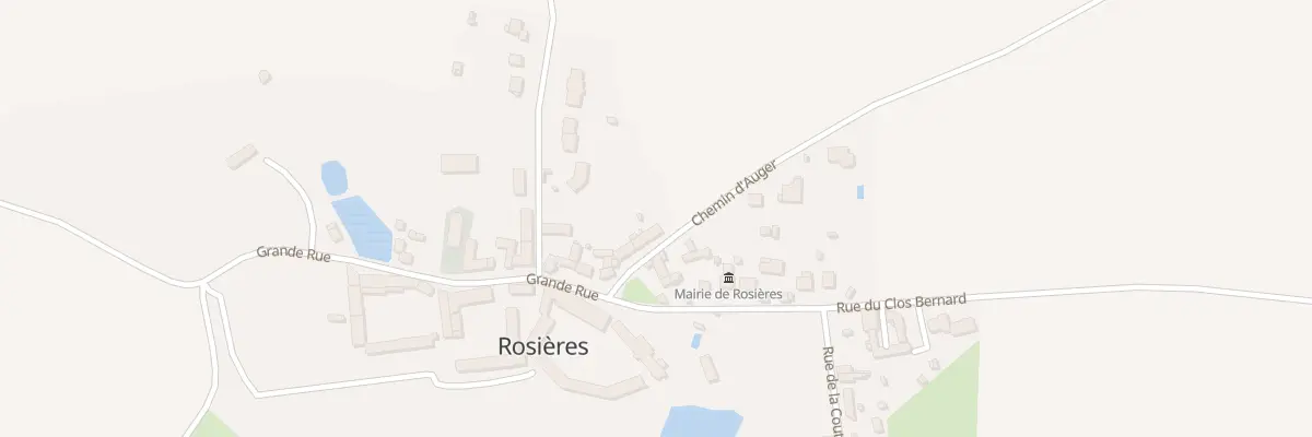 Plan du 43 Che d’Auger à Rosières