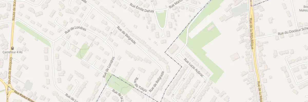 Plan du 63 Rue de Belgrade à Achicourt