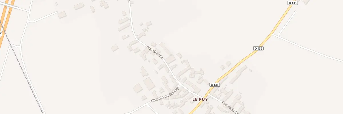 Plan du 10 Rue Grande à Chaintreaux