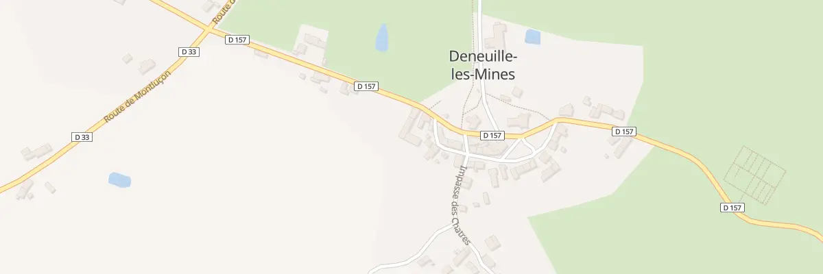 Plan du 9 Rue de la Mairie à Deneuille-les-Mines