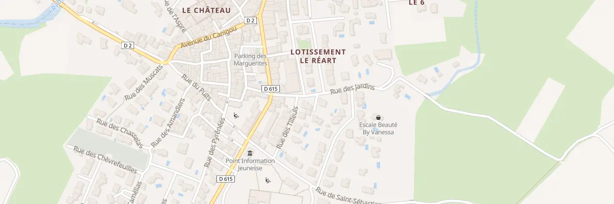 Plan du 8Z Rue des Jardins à Fourques