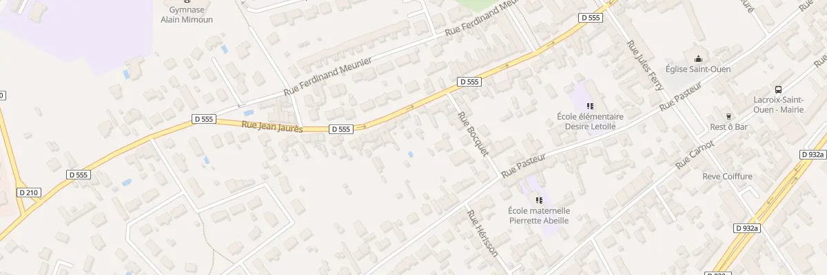 Plan du 64 Rue Jean Jaurès à Lacroix-Saint-Ouen
