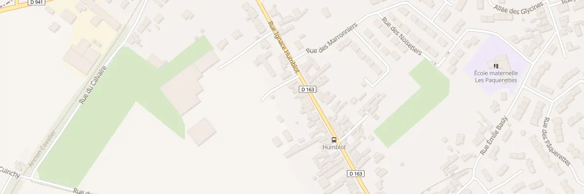 Plan du 9 Rue Ignace Humblot à Auchy-les-Mines