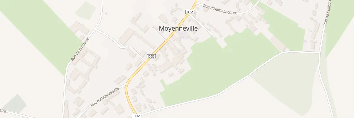 Plan du 16 Rue du Onze Novembre à Moyenneville
