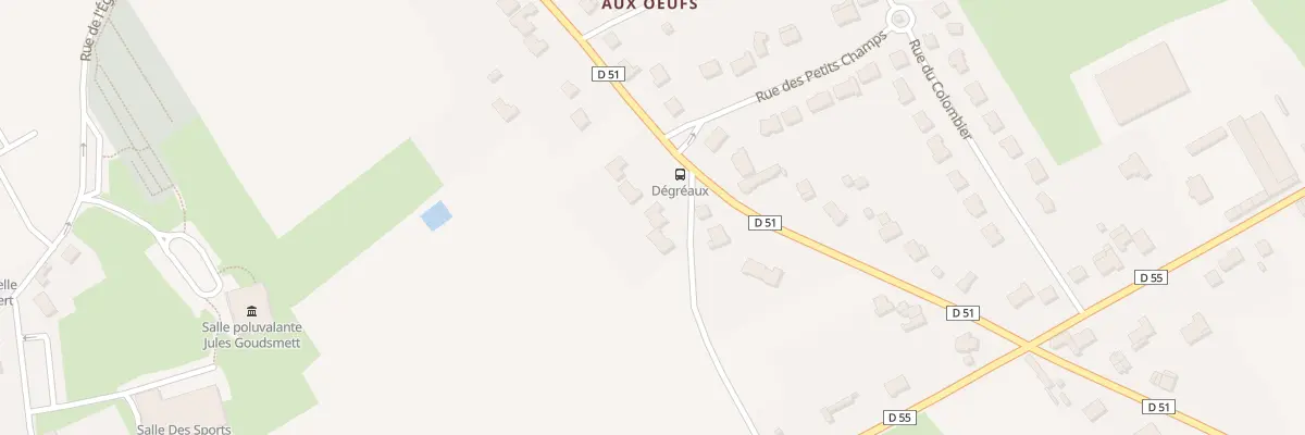 Plan du 166 Rue Degreaux à Givenchy-en-Gohelle