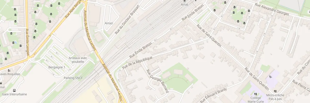 Plan du 60 Rue de la République à Arras