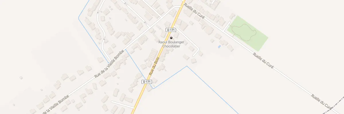 Plan du 14 Rue du Bois à Neuve-Chapelle