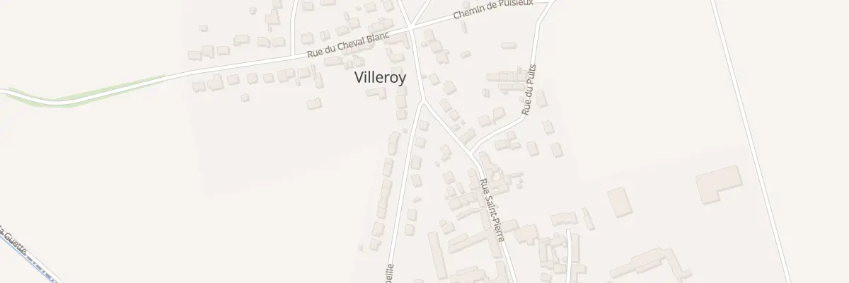 Plan du 28 Rue de l’Abeille à Villeroy