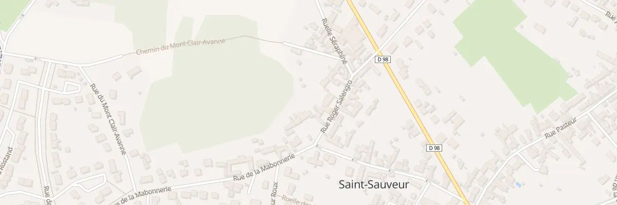 Plan du 47 Rue Roger Salengro à Saint-Sauveur